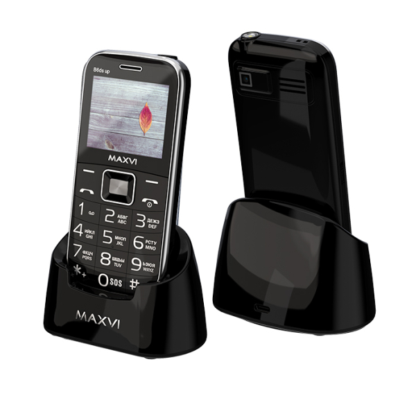 Купить Мобильный телефон Maxvi B6ds up black